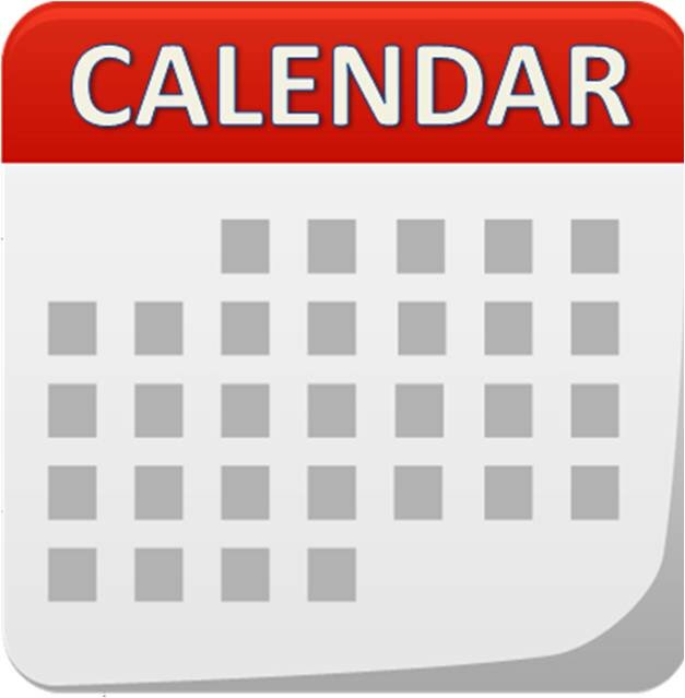 Calendar icon and link.